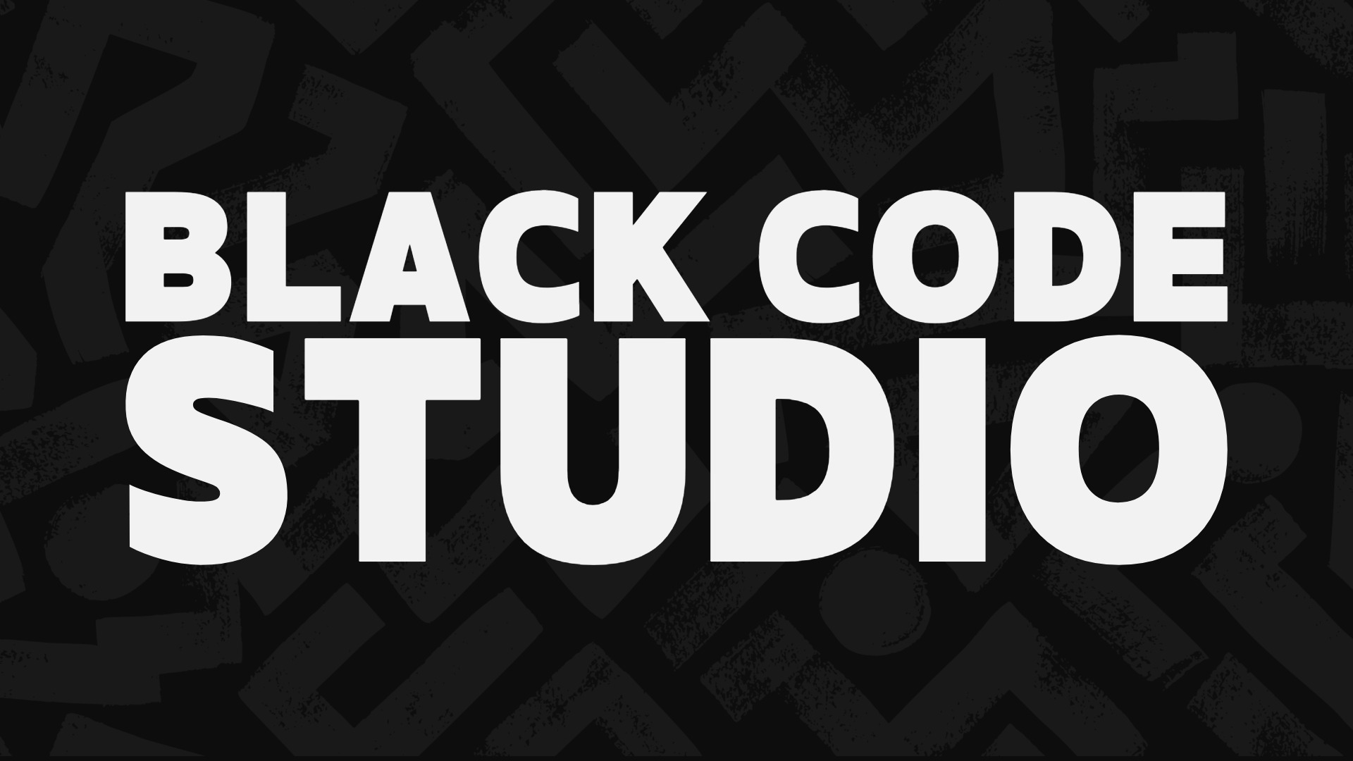 Black Code Studio Logo FHD